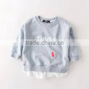 S33026W Hot Sale 2017 New Girl Spring Autumn Hoodies Children Corlorful Outwear Hoodies photo-2