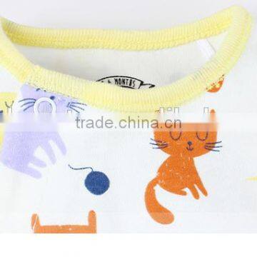 Cute Pattern New Design Long Sleeve New Born Baby Romper Wholesale Baby Wear photo-4