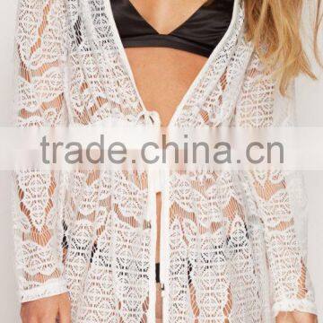 OEM Manufacturer Sexy Lace Wholesale Price Kimono for Sexy Lady photo-2