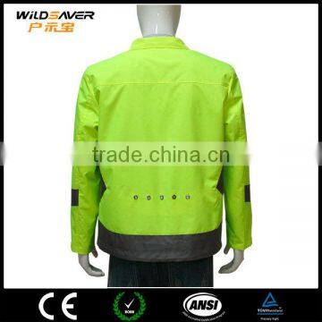 Reflective Safety Motorcycle Jacket for Night Riding photo-3