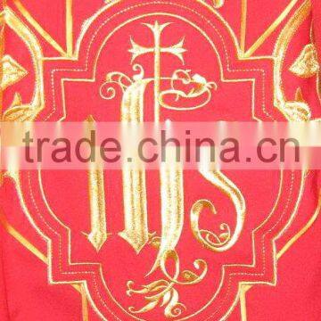 China Factory Supply White Clergy Surplice Robe Gown Acrylic Church Textile photo-3