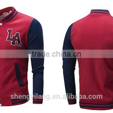 Stylish Contrast Color Men Winter Jacket / Long Sleeves With Patch Men Jacket/Front Pocket Men Jacket T1701010 photo-3