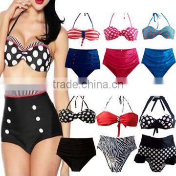 Wholesale Summer Women Sexy Black Halter Wimwear photo-4