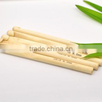 Top Quality Eco-friendly Handle Bamboo Crochet Hooks