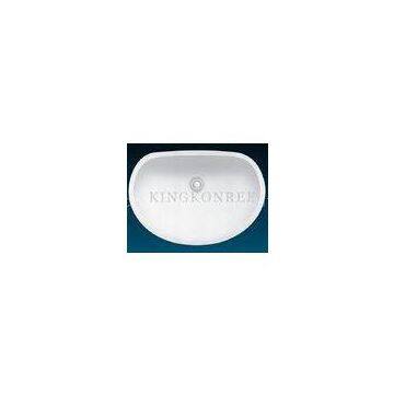 OEM Extremely Hard And Solidate Artificial Stone Resin Kitchen Sinks / Solid Surface Sinks