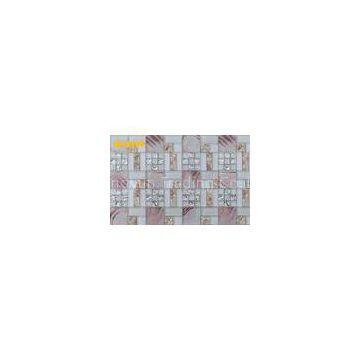 Acid - Resistant Glass Mix Metal Kitchen Backsplash Mosaic Tile For Wall