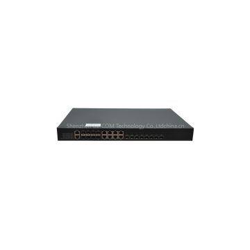 GL-E8608T-A 8 PON Ports EPON OLT FTTH Solution DBA algorithm Cortina
