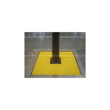 Anti corrosion trench drain grating cover