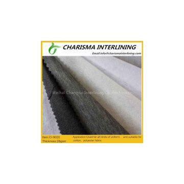 Eco-Friendly China Professional Factory Made Non Woven Fusible Interlining 100% Dacron Interlining 9020 photo-3