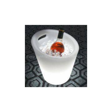 Hand-held Portable Luminous LED Ice Bucket