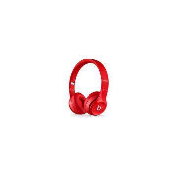 Beats By Dre SOLO2 Wired Red Headphones LUXE