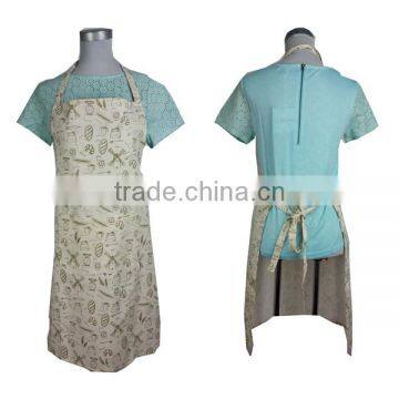 Women Chic Apron 100%Cotton Sexy Cooking Apron