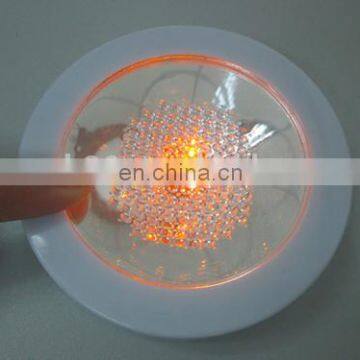 Top Quality Colorful Glow in The Dark Mat Led Drink Coaster photo-3