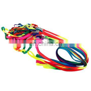 Color Pet Dog Leash Soft Walking Harness Lead Colorful and Durable Traction Rope Nylon 120cm Length photo-5
