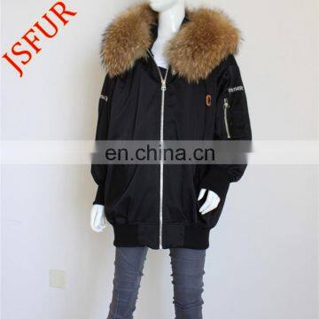 Wide Varieties Ladies Winter Jacket Woman Down Coat Natural Fur Coats Women