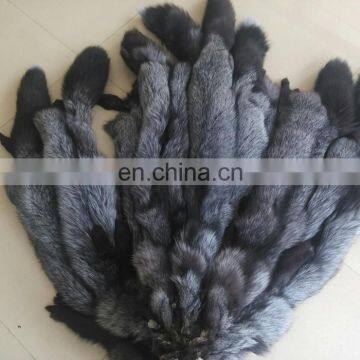 Wholesale Tanned Silver Fox Fur Skin Fox Fur Pelt For Garment photo-3