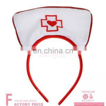 Nurse Headband Apron and Stethoscope Sexy Nurse Fancy Dress Costume Set