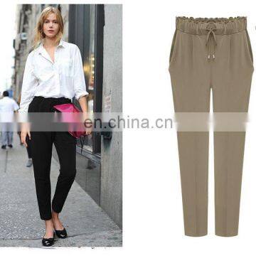 2017 Summer Harem Pants Size Extra Large Fat Women Pants Slacks Trousers photo-4