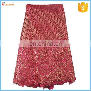 newest Cheap Lace fabric /guipure lace fabric for wedding dress RF201591310