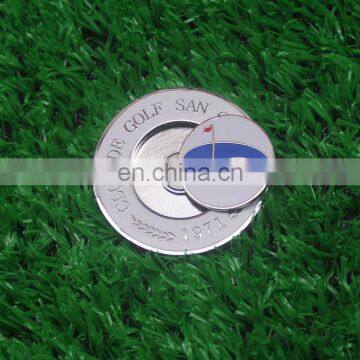 Enamel Magnetic Custom Golf Poker Chip Ball Marker With Company Logo photo-5