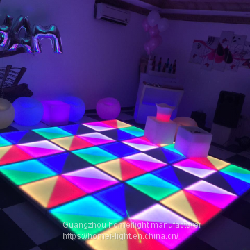 RGB dance floor 1x1m Disco dancing floor led panel tile