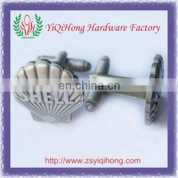 Shell shape personalized cufflinks/ Cufflinks fo men