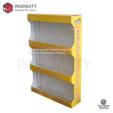 Popcorns paper hanging sidekick display with 3 layer SID-SD-004