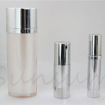 Cosmetic Airless Vacuum Pump Lotion Care Matte Bottle