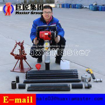 QTZ-3 Gasoline engine portable soil sampling drilling rig environmental soil survey; agricultural soil survey equipment