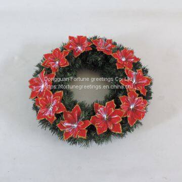 Artificial christmas wreath