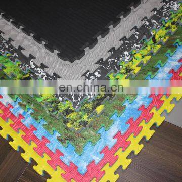 Camouflage Pattern Jigsaw Martial Arts Mats 25mm