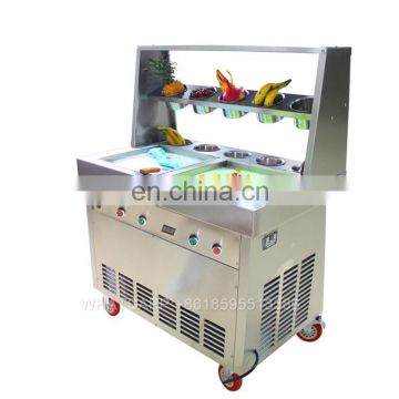 Factory direct sell High efficient Crazy sale good quality commercial roll ice cream machine