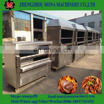 China Manufacture Brazil Barbecue Furnace Meat Roaster Machine With CE Proved photo-5