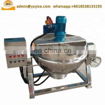 Large Tiltable Electric or Steam Cooking Kettle With Agitator photo-4