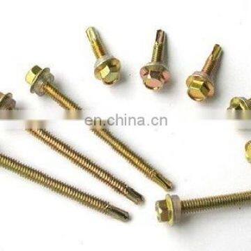 China Manufactures Stainless Steel Hex Flange Head Self Drilling Roofing Screw
