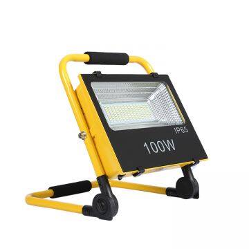 High power quality control SMD waterproof ip65 100w solar led floodlight