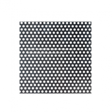 New product galvanized perforated metal sheet iron wire iron mesh 1mm hole size and 2mm hole center spacing