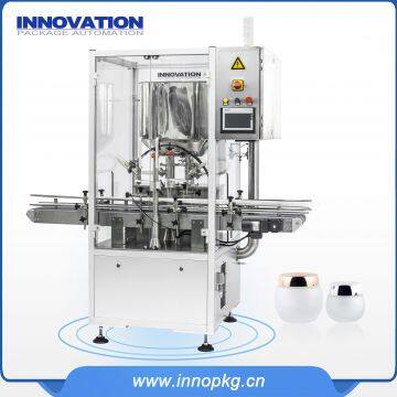 Automatic Servo type piston cream filling machine