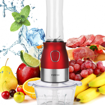 TOYIN SUS304 300W 3-in-1 Food Processor Electrical Blender Juicer Meat Grinder Grain Grinder Patented Product photo-2