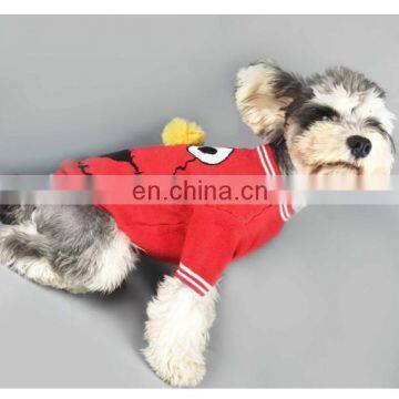 Dog Clothes Spring Autumn Lovely Mischievous Short Sleeve Sweater Teddy Corgi Schnauzer Pomeranian Mischievous Pet Clothing photo-2