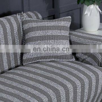 Manufacturer Sell Like Hot Crochet Stripe Sofa Complete Bag Covers Sofa Cover Sofa Tight Bag Contracted Customization photo-3