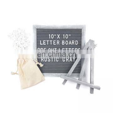 2018 New Arrival Hot Sell Felt Board Letters With Plastics Letters Felt Notice Board for Decoration photo-3