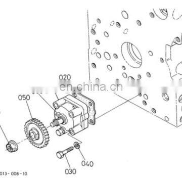 1E013-3501-3 V2003 oil pump assy for v2003 engine spare parts