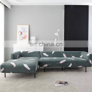Wholesale Customized Cheap Price 1 2 3 4 Seater Full Size High Elastic Innovative Universal Spandex Sofa Cover photo-7