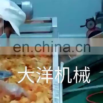 Full automatic stainless steel french fries machine production line fresh potato chips processing plant