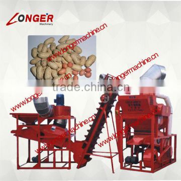 Peanut Cleaner And Sheller Machine