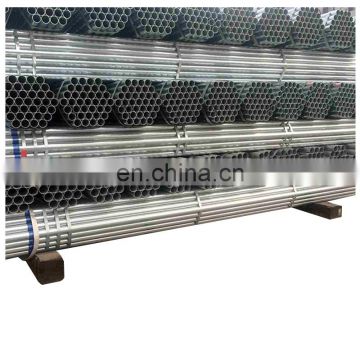 ASTM A53 hot dip galvanized steel Pipe / S235JR pre galvanized steel pipe / erw galvanised steel pipe