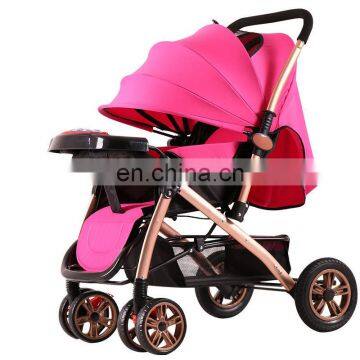 Cheap Adjustable Baby Stroller Umbrella Infant Pram photo-5