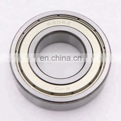 Supply motor part chrome steel bearing 6206 zz 2rs Deep groove motor bearings price list