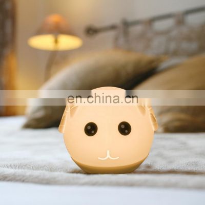 Children's Christmas Birthday Gift LED Table Lamp animal shape Small Night Light for Bedroom Decoration